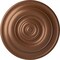 Ekena Millwork Niobe Ceiling Medallion (Fits Canopies up to 8 5/8"), Hand-Painted Polished Copper, 18"OD x 1 1/2"P CM18NIPOS - alternate 1
